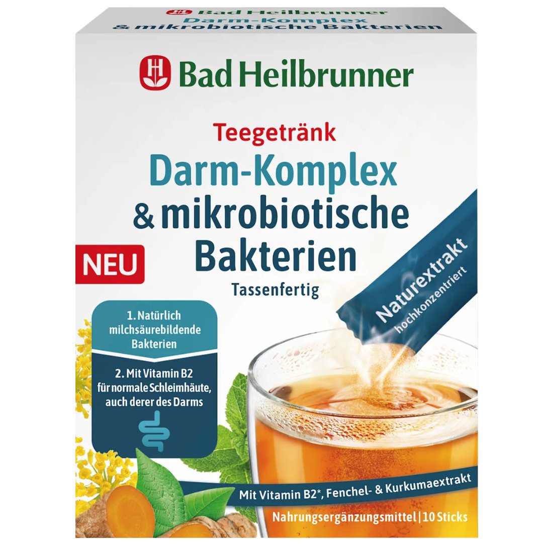 Bad Heilbrunner  茶飲腸道複合益生菌 即溶茶（10包），10克