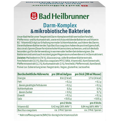 Bad Heilbrunner  茶飲腸道複合益生菌 即溶茶（10包），10克