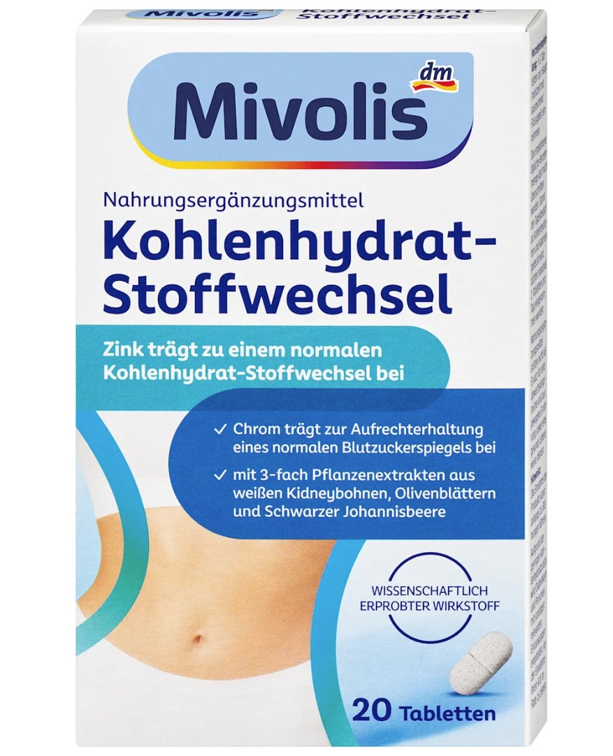 Mivolis Kohlenhydrat-Stoffwechsel, 20 St