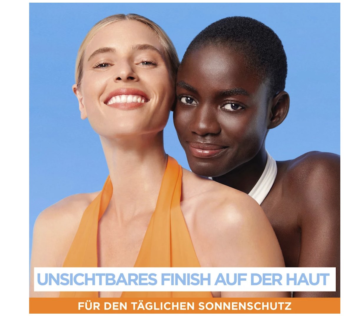 Garnier Ambre Solaire Sonnenfluid Gesicht super UV mit Hyaluronsäure, LSF 50+, 40 ml