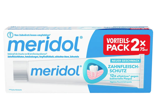 meridol 美利多 牙齦保護牙膏 （2 x 75 毫升），150 毫升