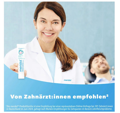 meridol 美利多 牙齦保護牙膏 （2 x 75 毫升），150 毫升