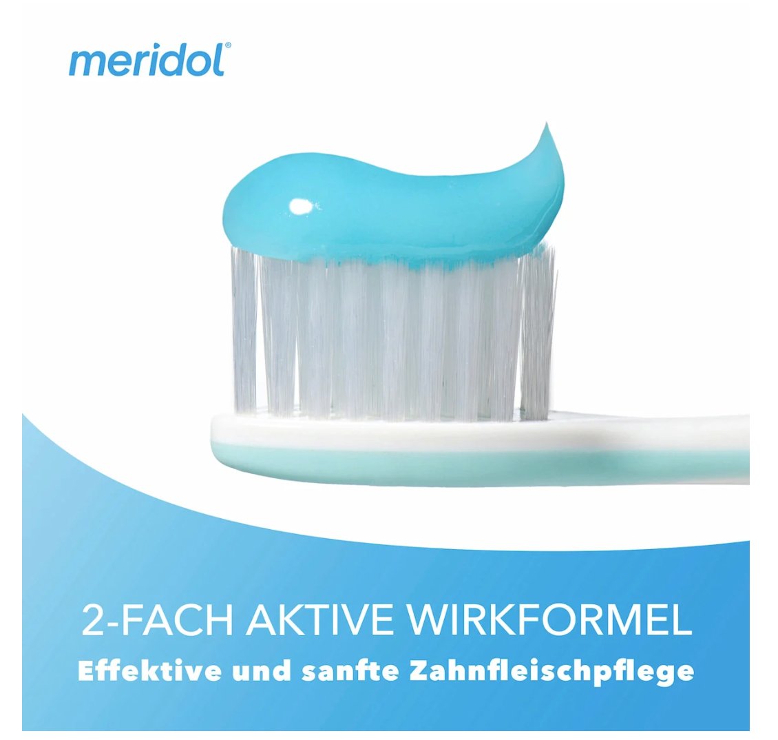 meridol 美利多 牙齦保護牙膏 （2 x 75 毫升），150 毫升