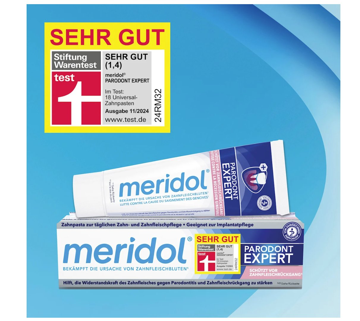 meridol 美利多 牙周專家 牙膏，75毫升