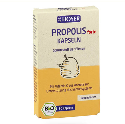 Hoyer  Propolis forte Kapseln, bio 30 St.