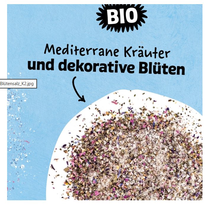 Sonnentor Meister Lampes Blütensalz 90g