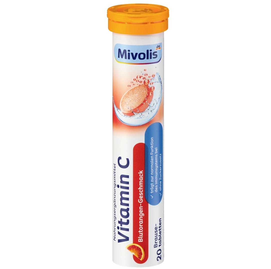 Mivolis 維生素 C 泡騰片，20 片，82 克