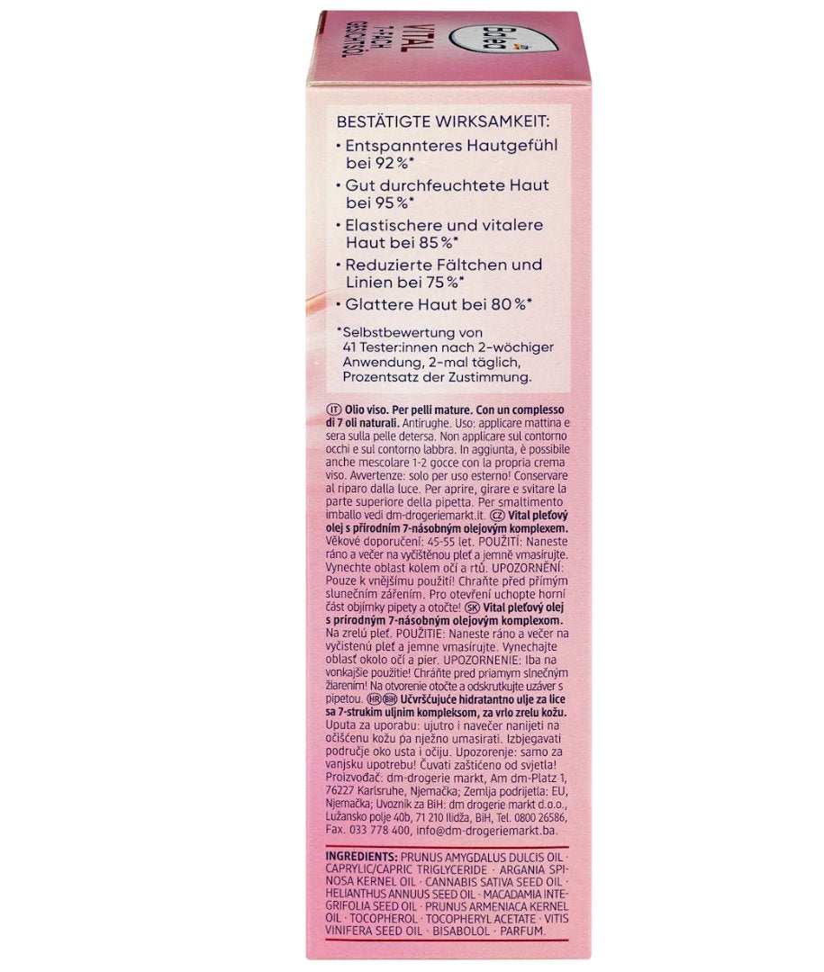 Balea Gesichtsöl Vital 7-fach, 30 ml