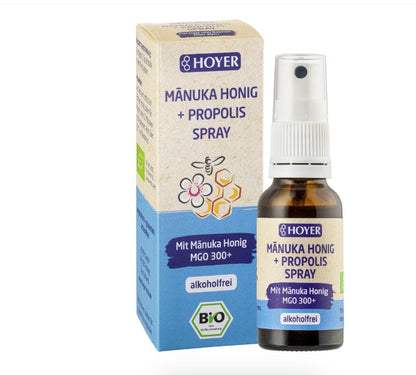 HOYAR Manuka Honig + Propolis Spray alkoholfrei 20ml
