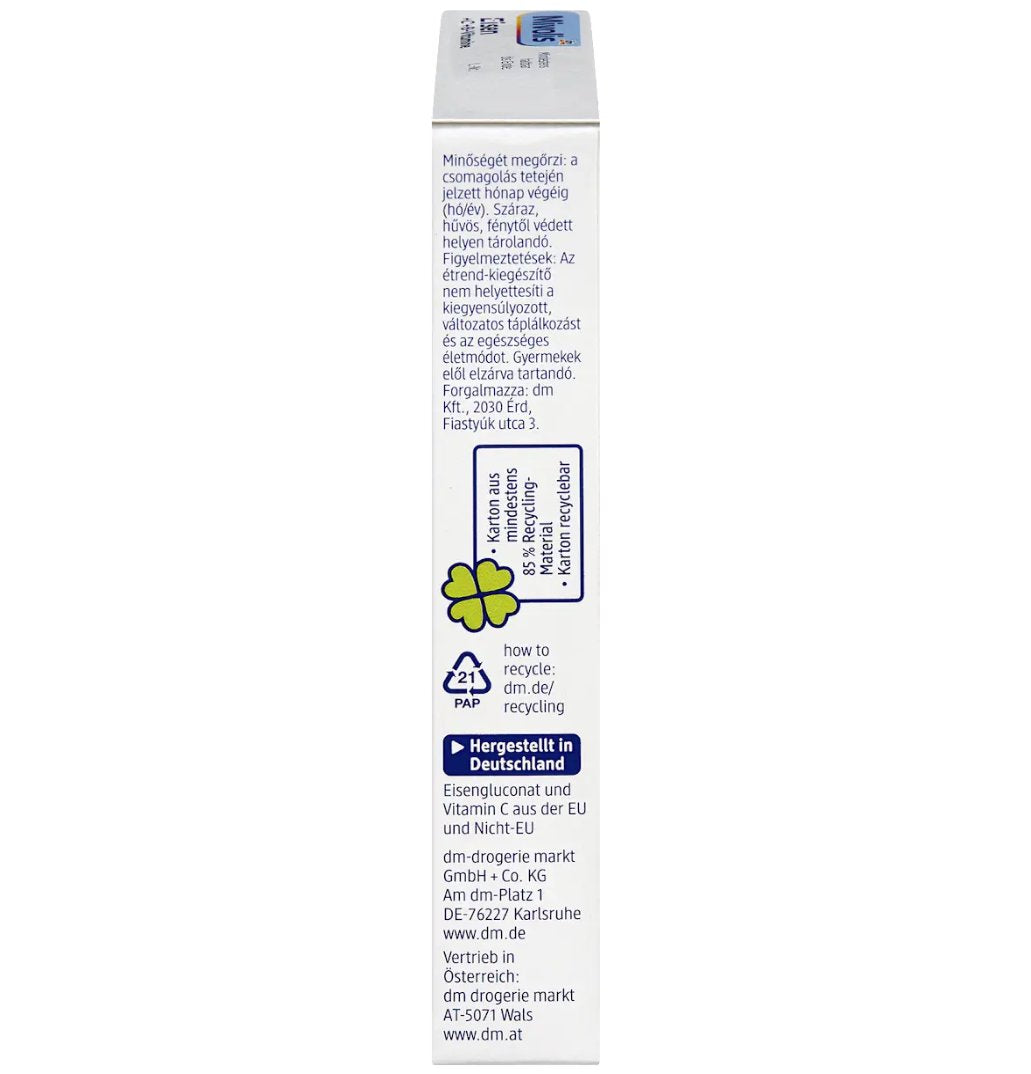 Mivolis Eisen + C + B-Vitamine Tabletten 40 St, 24 g