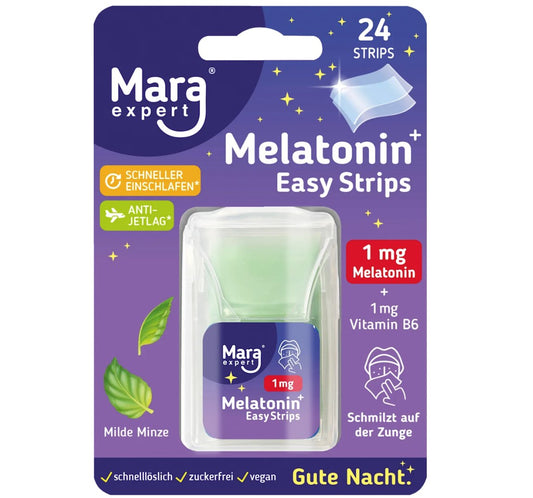 Mara Melatonin Easy Strips 1 mg, 24 pcs
