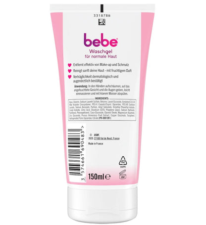 bebe 洗面乳，150 毫升