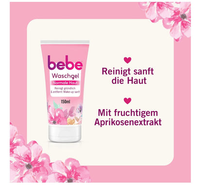 bebe 洗面乳，150 毫升