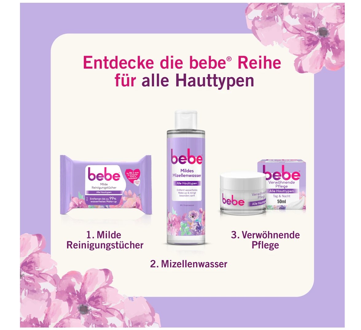bebe Gesichtscreme Tag & Nacht, 50 ml