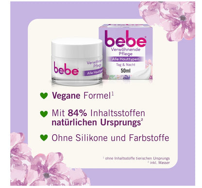 bebe Gesichtscreme Tag & Nacht, 50 ml