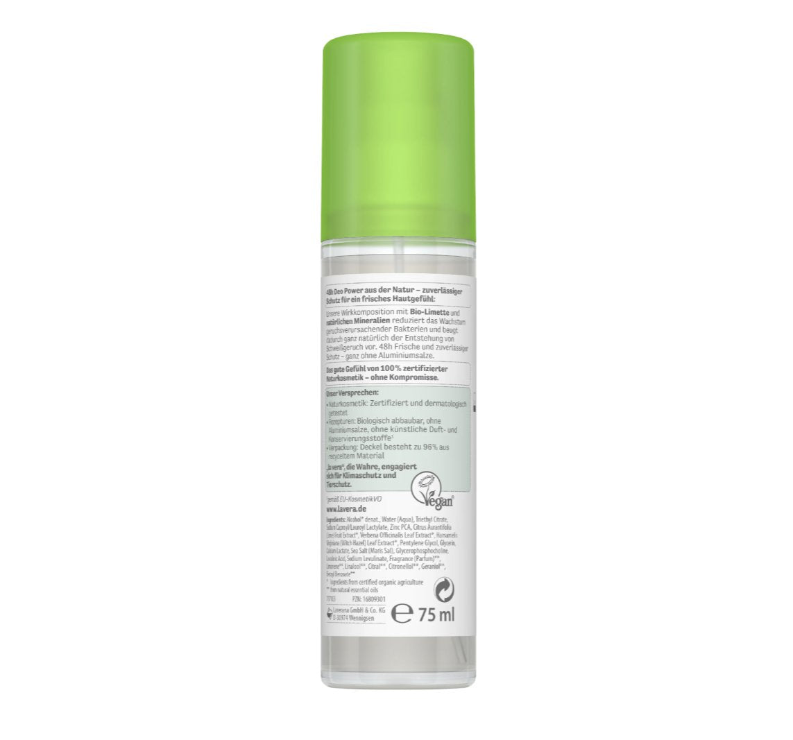 Lavera Deo Spray NATURAL & REFRESH 75ml