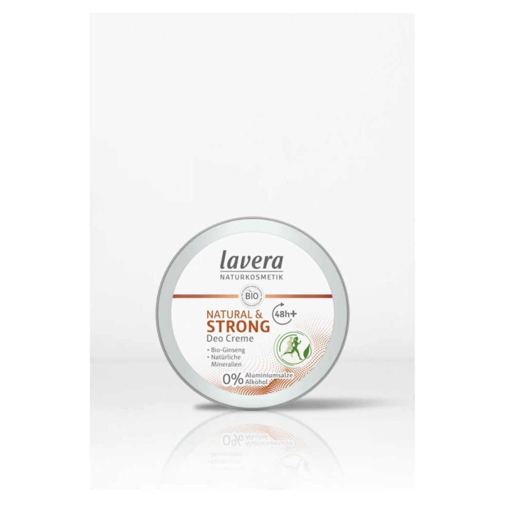 lavera NATURKOSMETIK Deodorant Cream NATURAL & STRONG, 150 ml