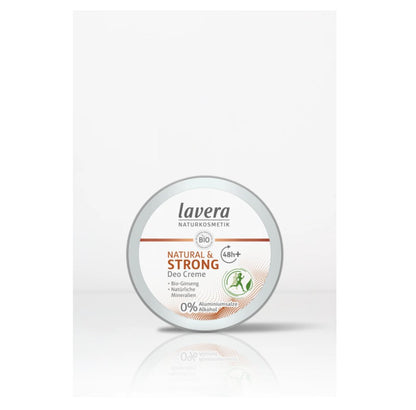 lavera NATURKOSMETIK Deodorant Cream NATURAL & STRONG, 150 ml