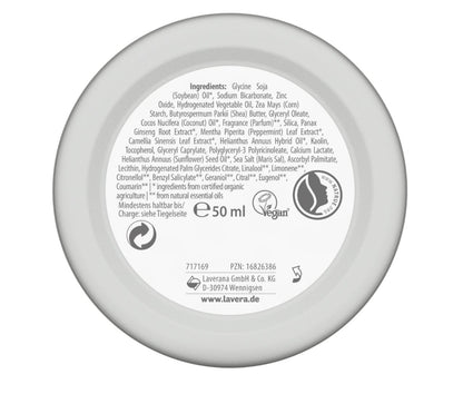 lavera NATURKOSMETIK Deodorant Cream NATURAL & STRONG, 150 ml