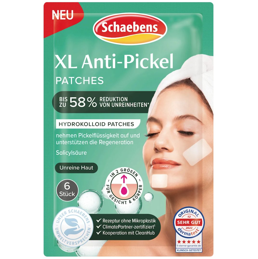 Schaebens Anti-Pimple Patches XL, 6 applications, 1 pc