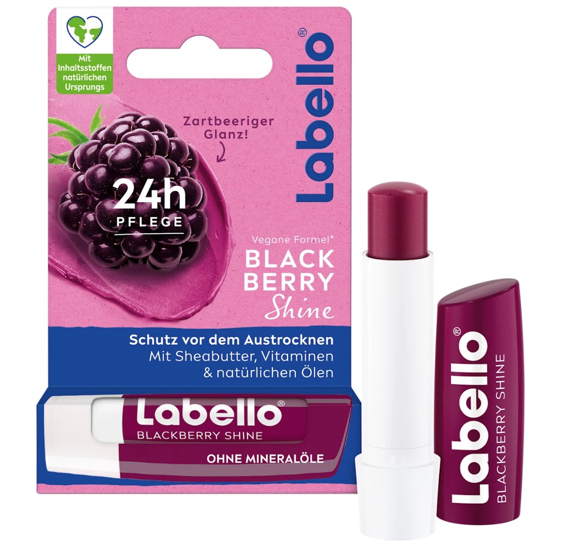 Labello 潤澤護唇膏 黑莓閃耀 4.8 克