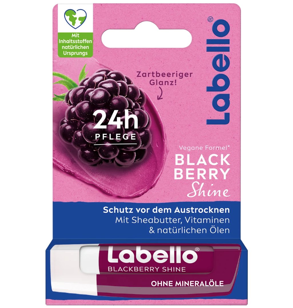 Labello 潤澤護唇膏 黑莓閃耀 4.8 克