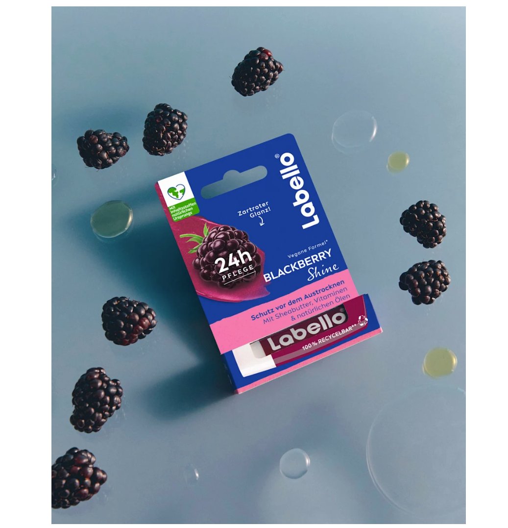 Labello 潤澤護唇膏 黑莓閃耀 4.8 克