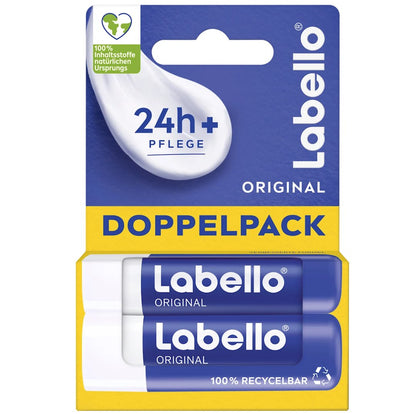 Labello Lippenpflege Original (2x4,8 g), 9,6 g