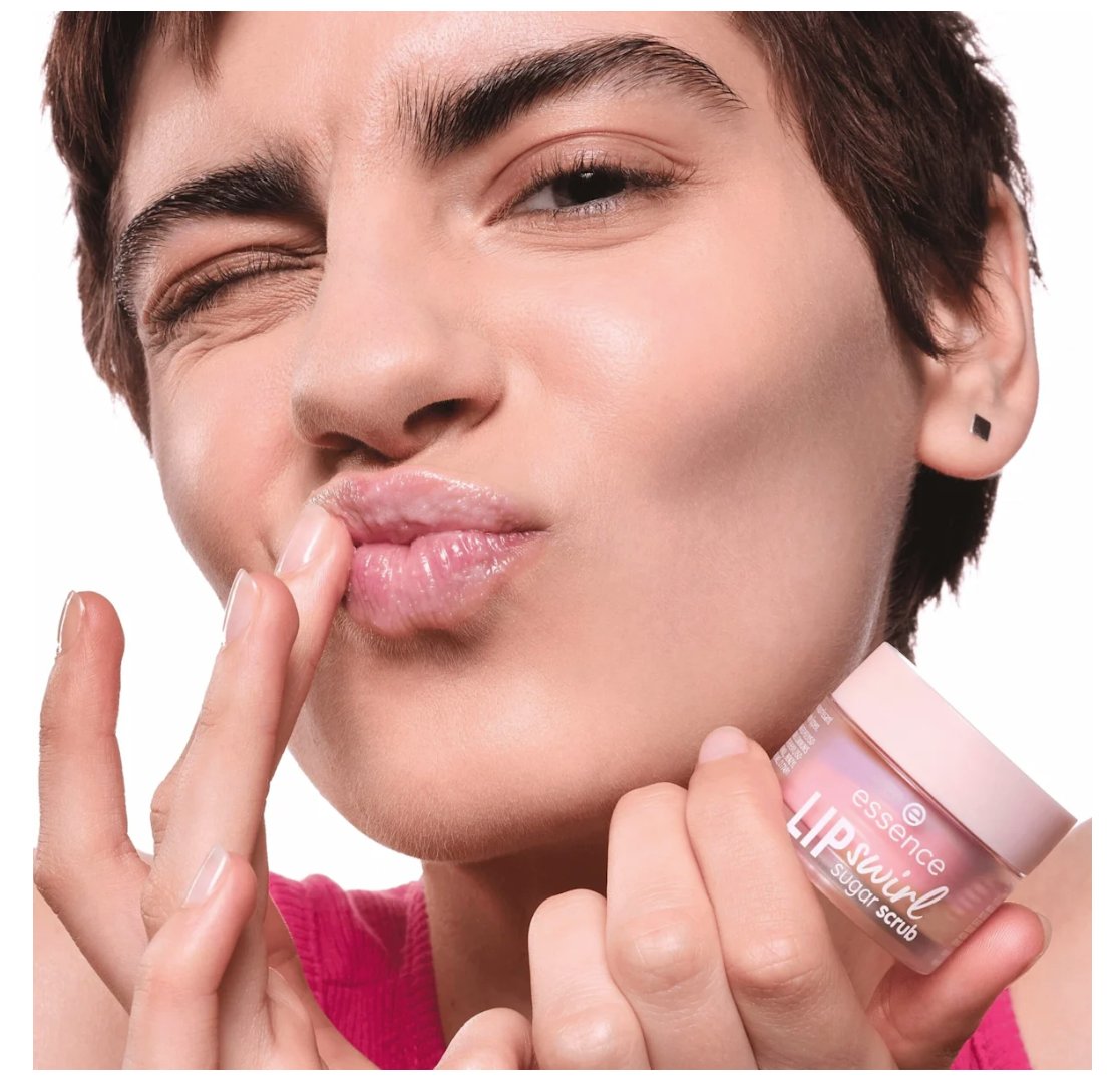 essence Lip peeling LIP Swirl Sugar Scrub, 8 g