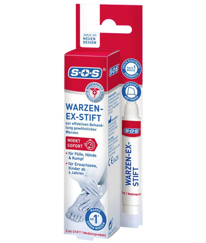 SOS Wart Remover Pen, Warzen-Ex, 1 pc Medical Device