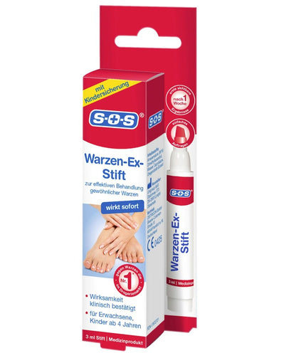 SOS Wart Remover Pen, Warzen-Ex, 1 pc Medical Device