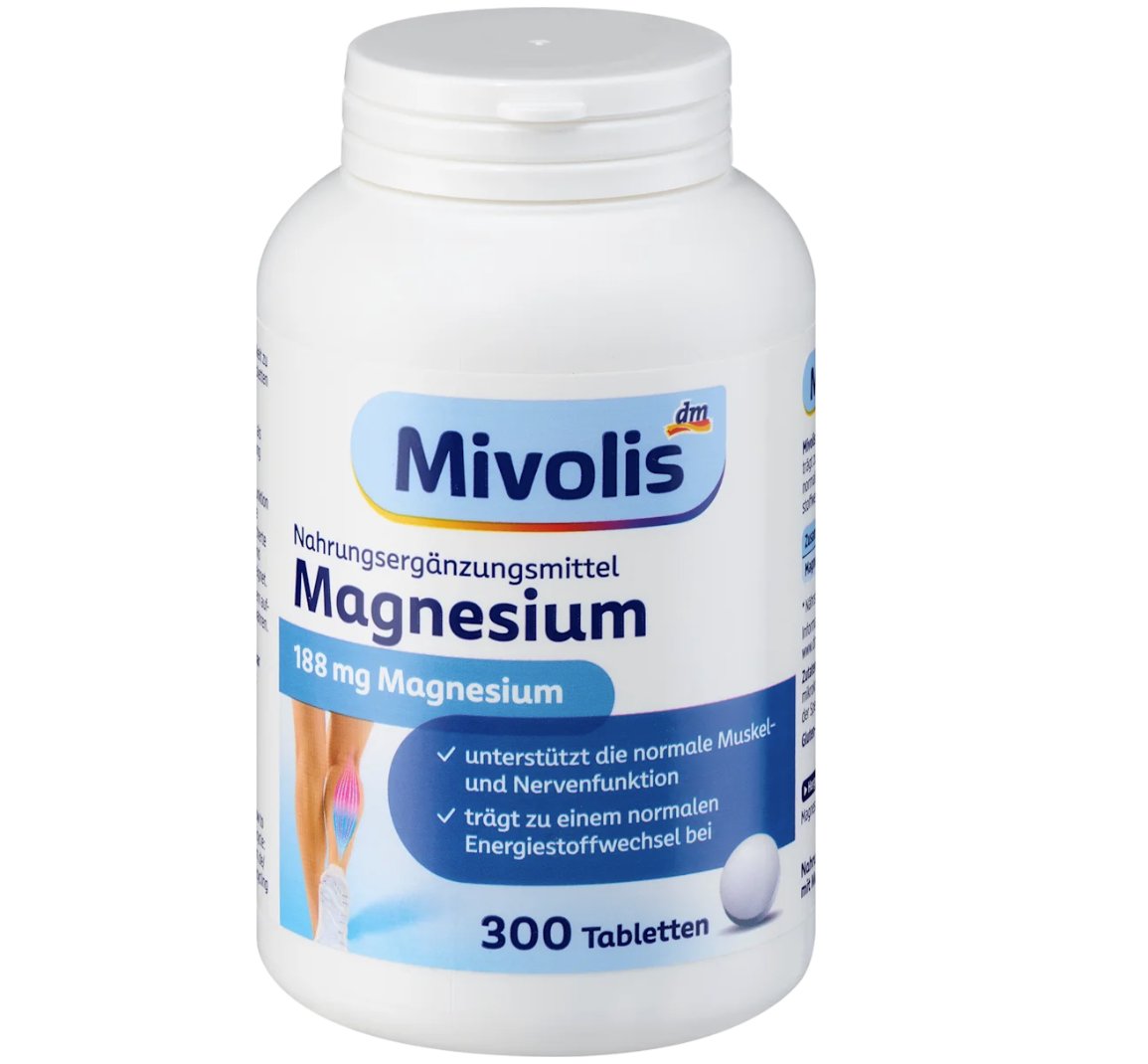 Mivolis Magnesium Tabletten 300 St, 210 g