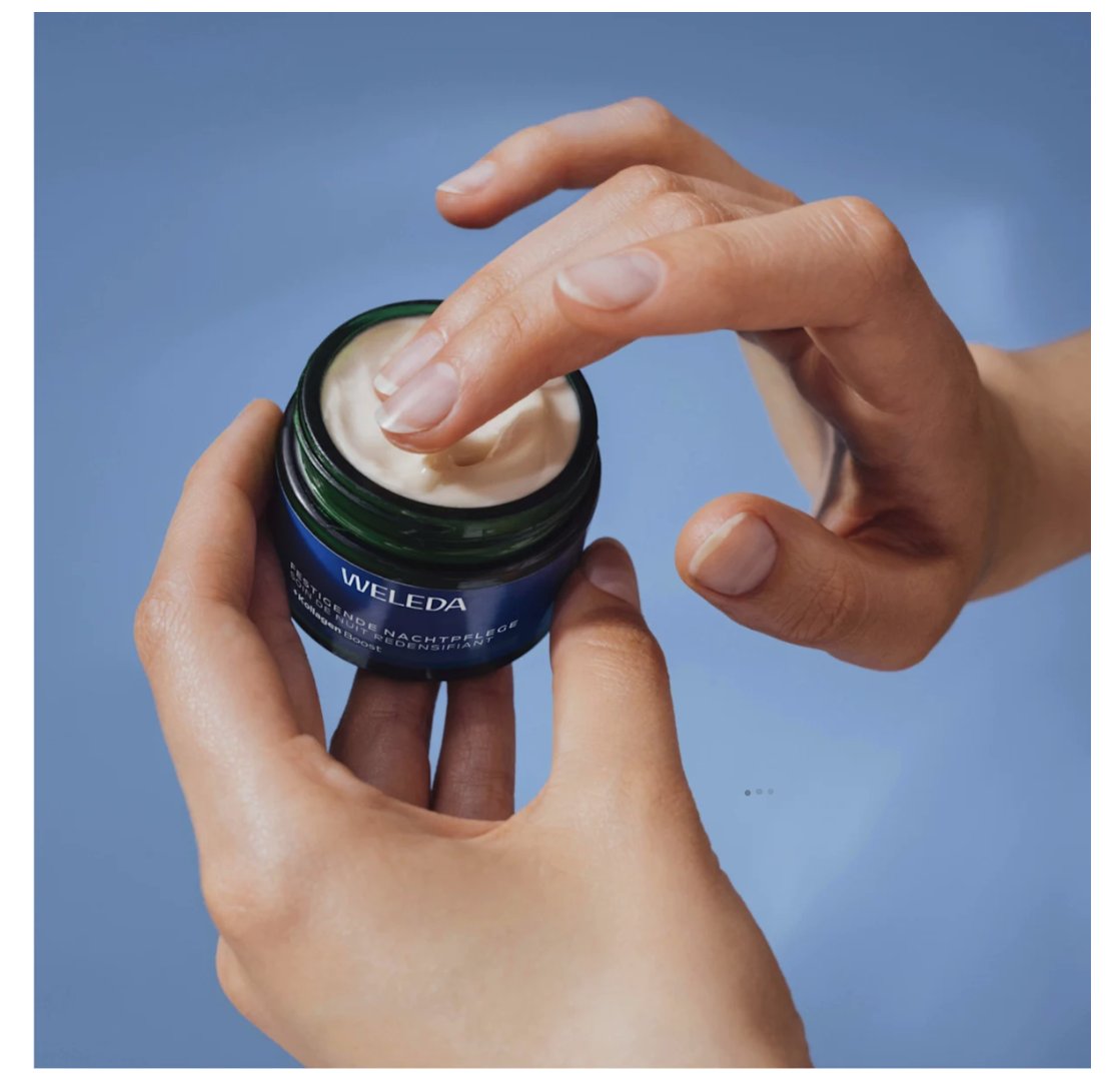 WELEDA Firming Night Cream Blue Gentian & Edelweiss, 40 ml