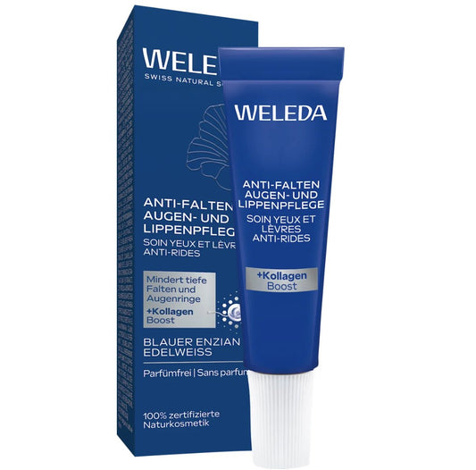 WELEDA Anti-Aging Eye and Lip Balm, 10 ml