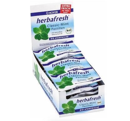 Hoyer  herbafresh Classic-Mint Pastillen 17g