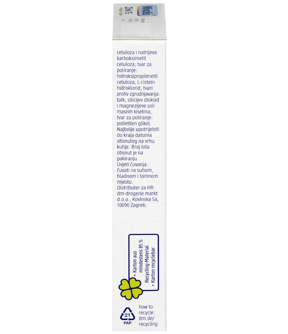 Mivolis Zink 15 + Histidin + Cystein Tabletten 40 St, 19 g