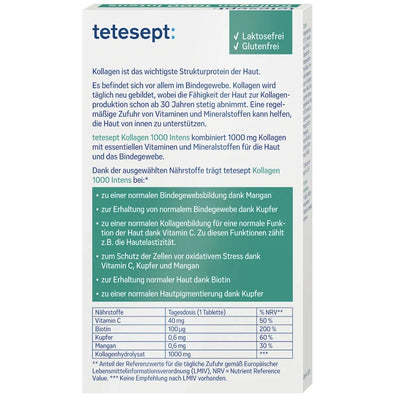 tetesept Collagen 1000 Intens 30 pc, 41 g