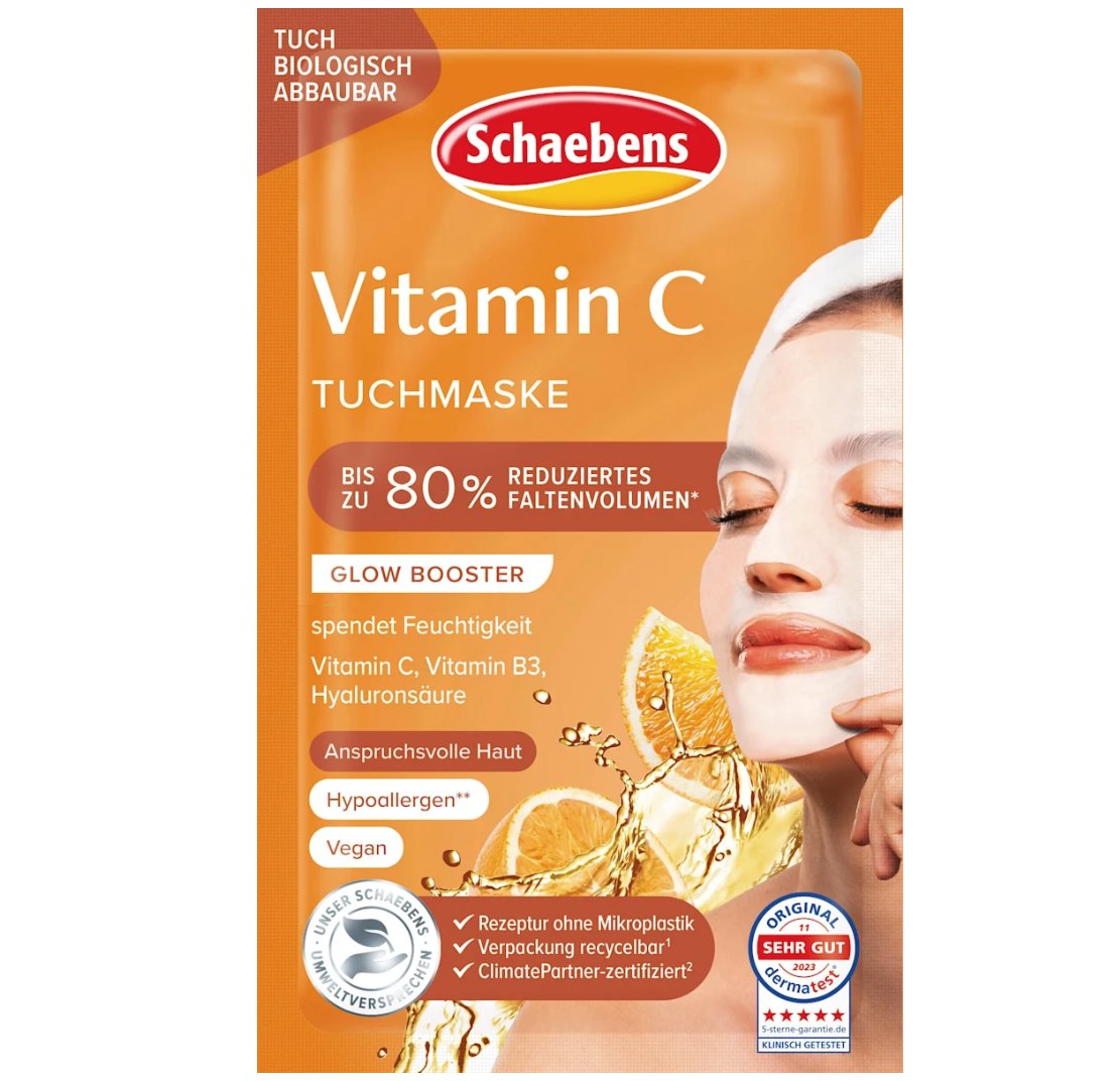 Schaebens 維他命C面膜，1片