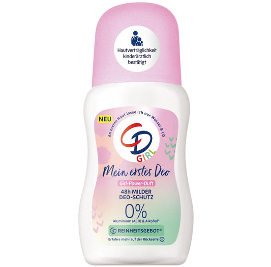 CD Deo Roll-on for Girls, My First Deodorant, 50 ml