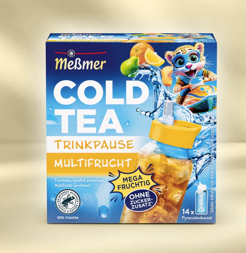 Messmer Messmer Kids Cold Tea Cold Tea Multifruit 14 teabags of 2.75 g (38.5 g)