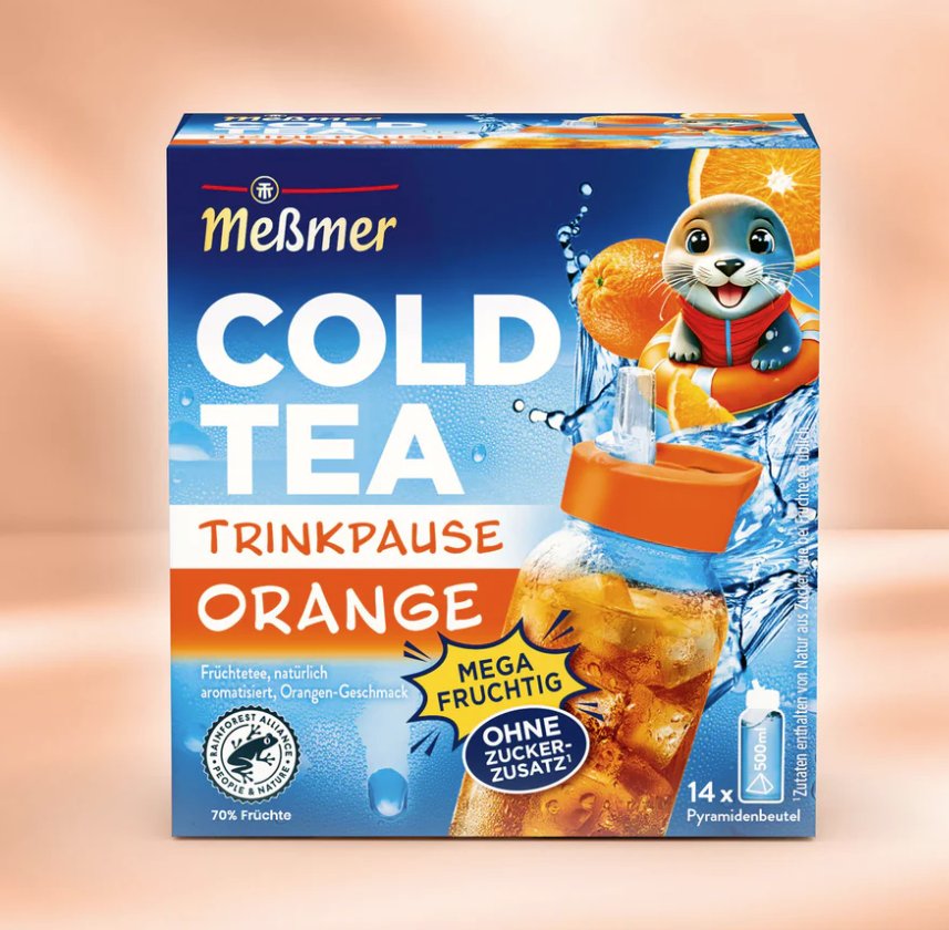 Messmer Kinder Cold Tea Orange 14 Teebeutel à 2,75 g (38,5 g)