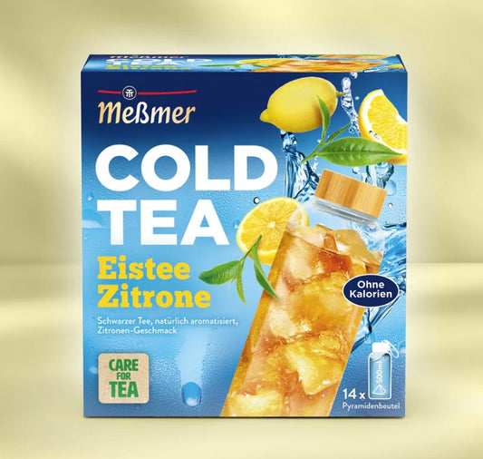 Messmer Cold Tea Iced Tea Lemon 14 tea bags at 2.75 g (38.5 g)
