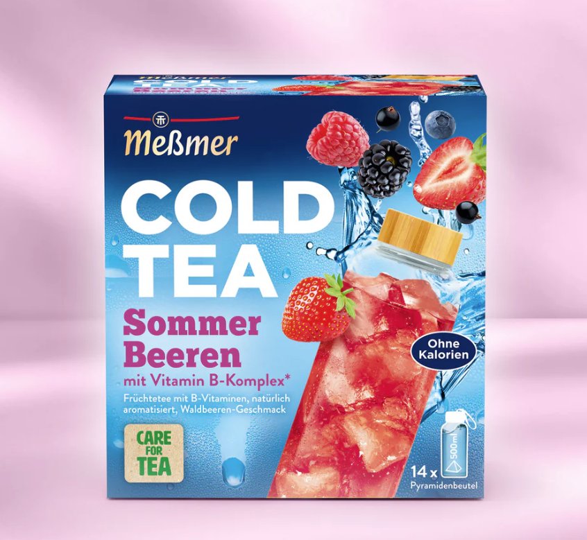 Messmer Cold Tea Sommer-Beeren 14 Teebeutel à 2,75 g (38,5 g)