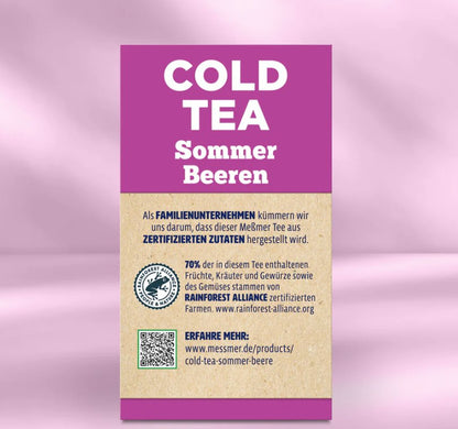 Messmer Cold Tea Sommer-Beeren 14 Teebeutel à 2,75 g (38,5 g)