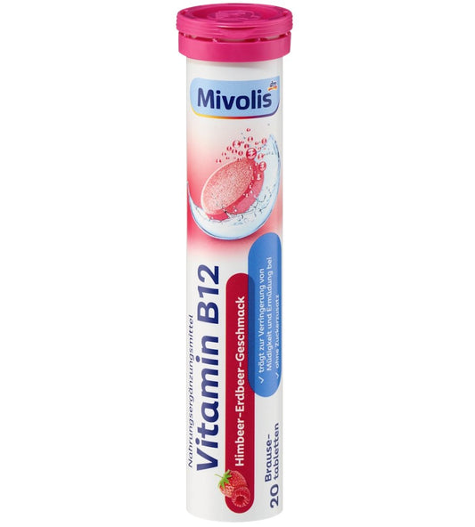 Mivolis 維他命B12發泡錠 20錠，82克