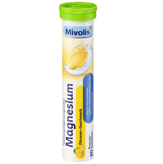 Mivolis Magnesium Brausetabletten 20 St