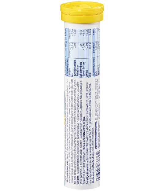 Mivolis Zink + C Brausetabletten 20 St