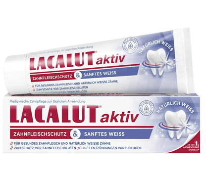 Lacalut Toothpaste Active Gum Protection & Gentle White 75 ml