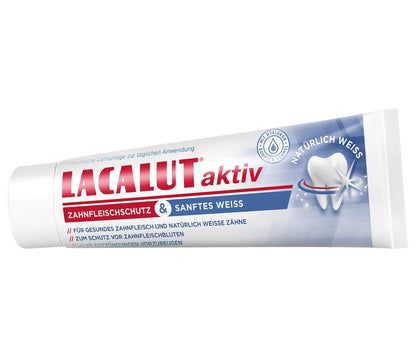 Lacalut Toothpaste Active Gum Protection & Gentle White 75 ml