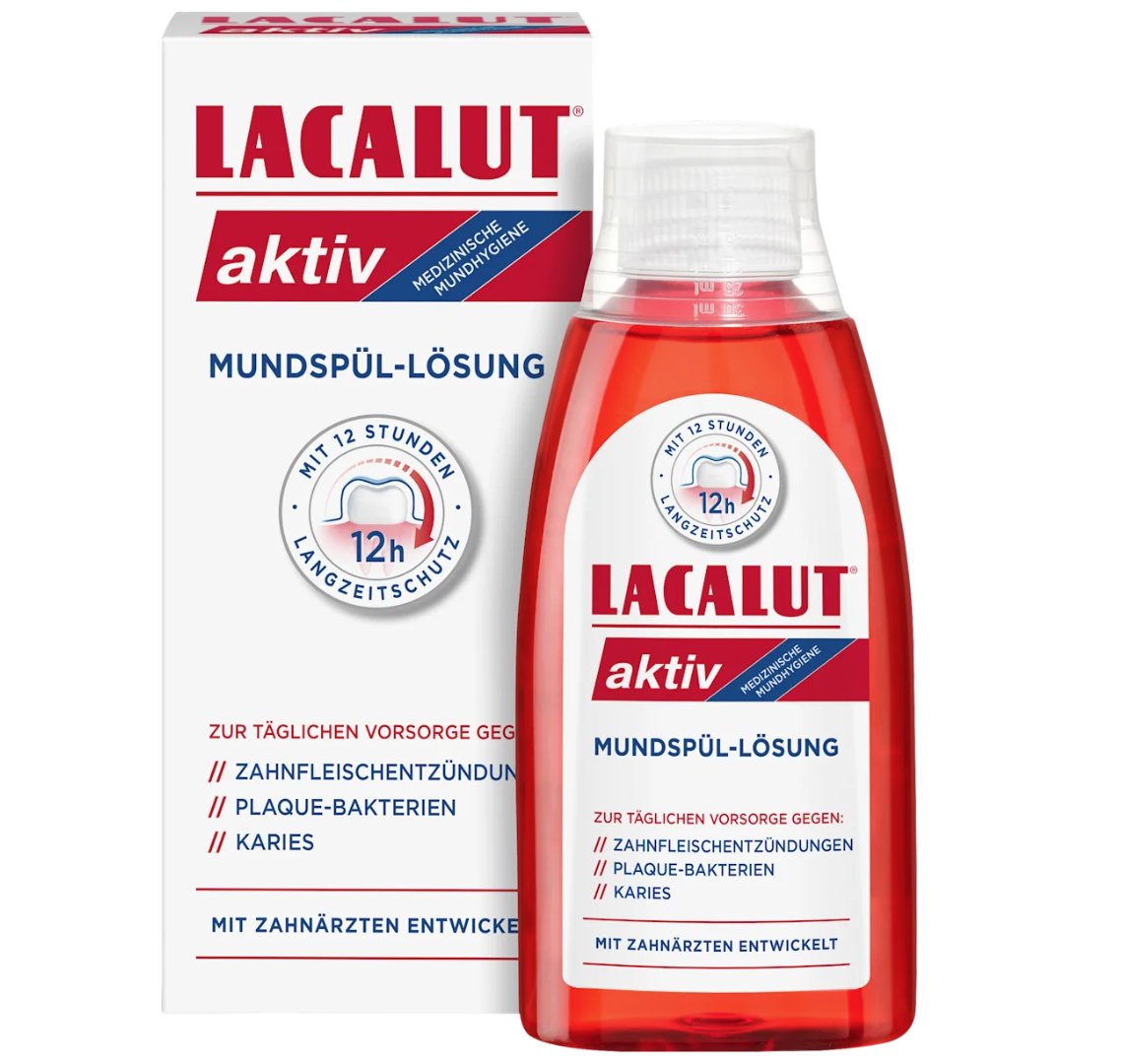 Lacalut active mouthwash 300 ml